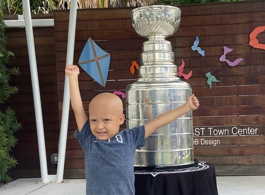 Stanley Cup Visits Children’s Cancer Center in Tampa