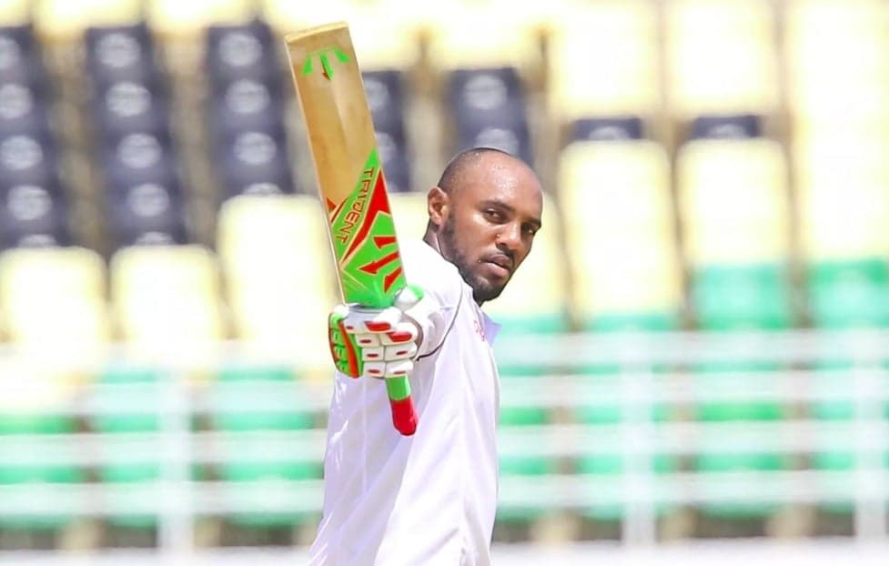 Good batting by Sunil Ambris and John Campbell
