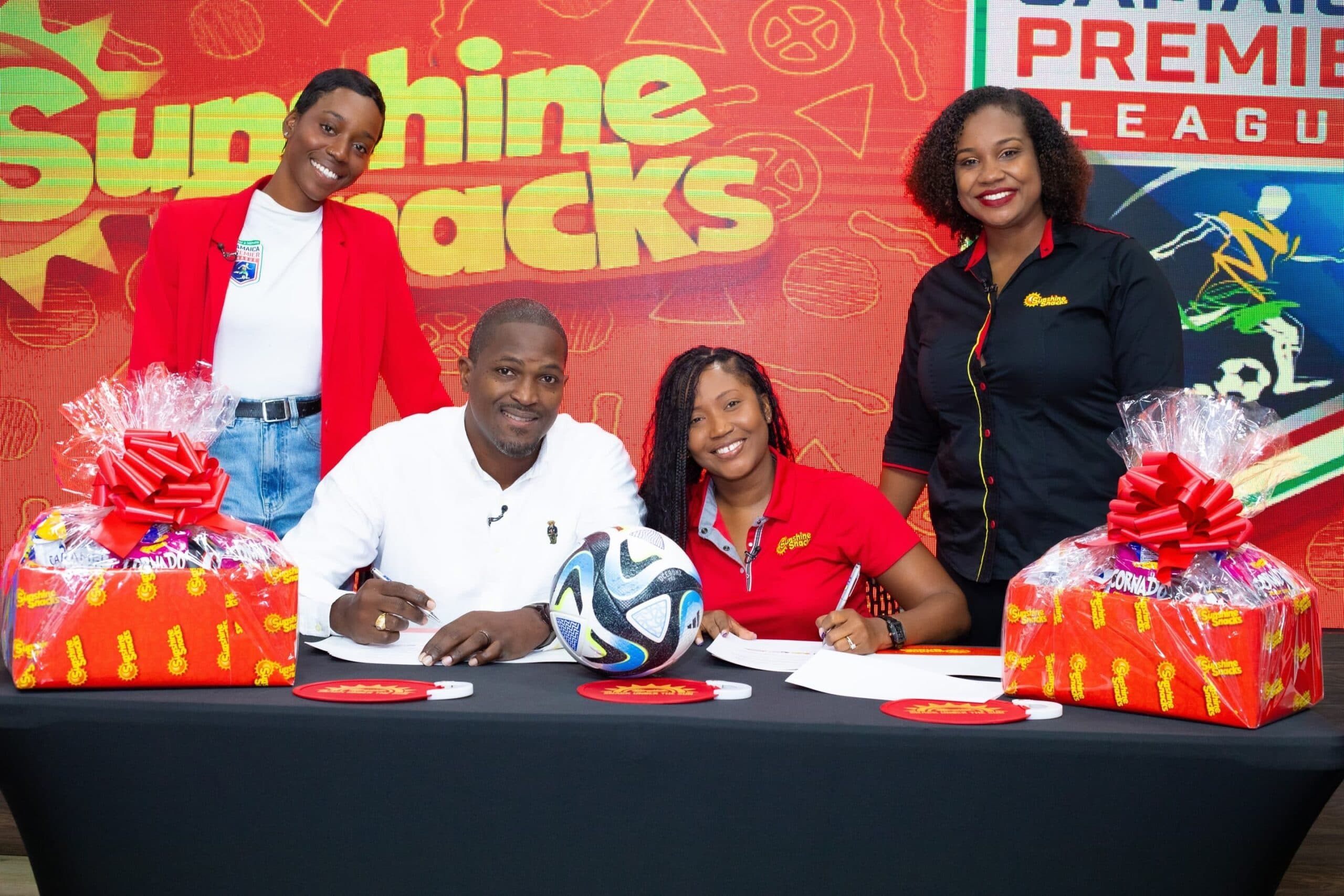 Sunshine Snacks kicks off transformative sponsorship deal with Jamaica Premier League