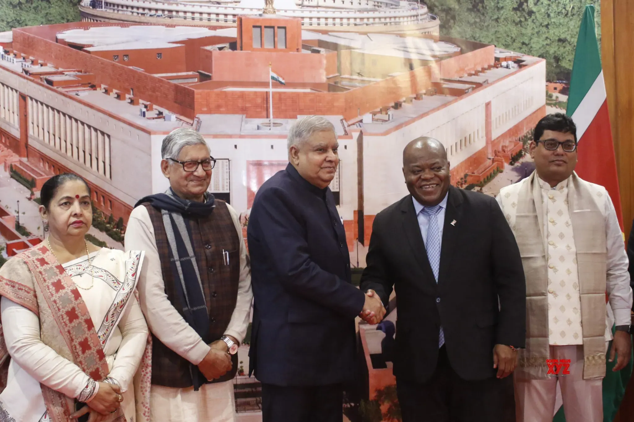 Suriname’s National Assembly Speaker Marinus Bee leads delegation to India