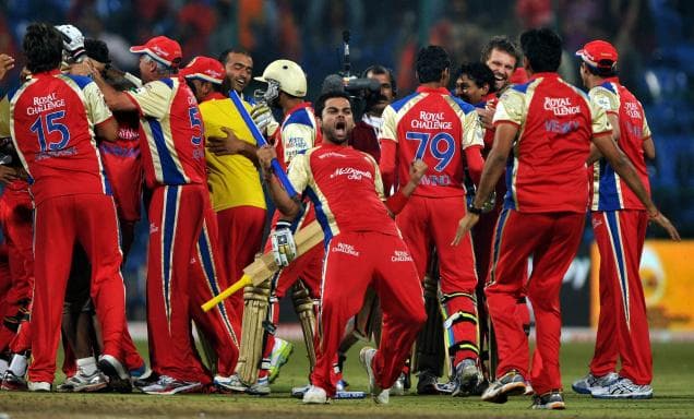 RCB replaces Gayle