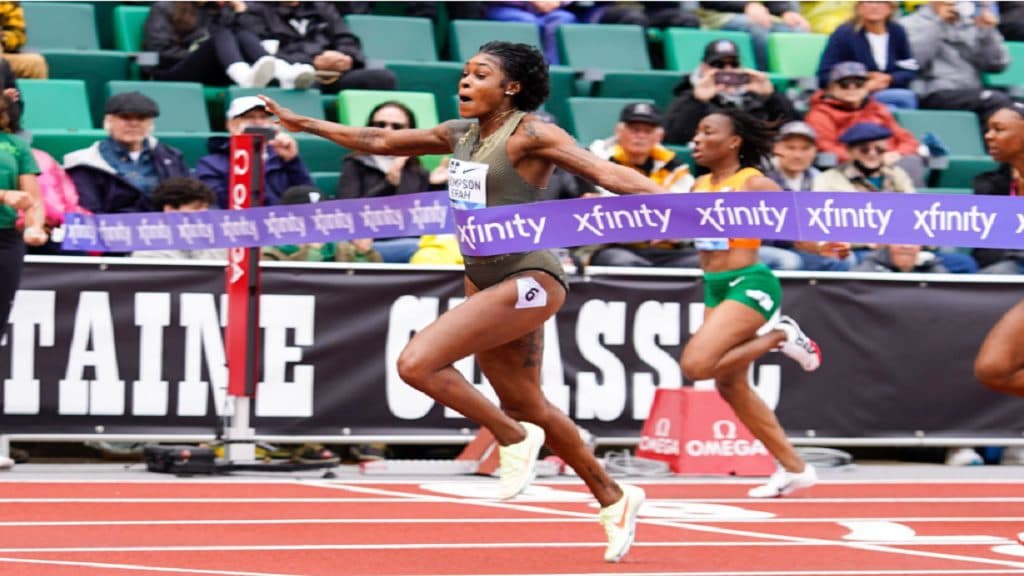 Thompson-Herah, Fraser-Pryce score wins at Prefontaine Classic