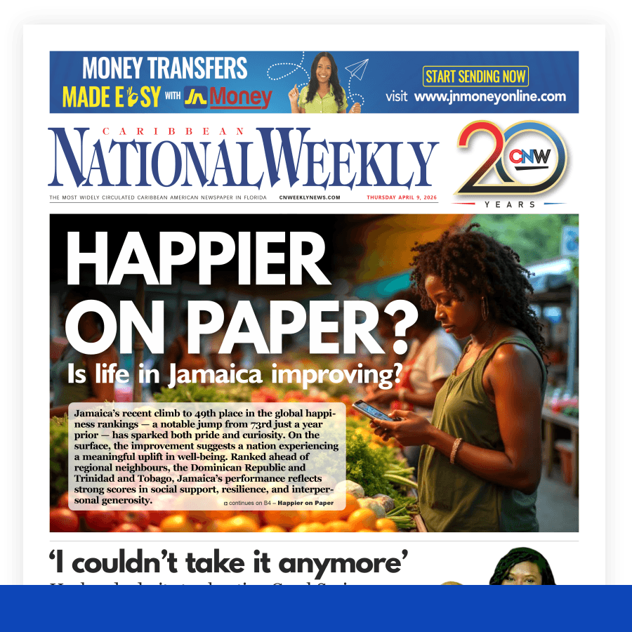Caribbean National Weekly April 9, 2026