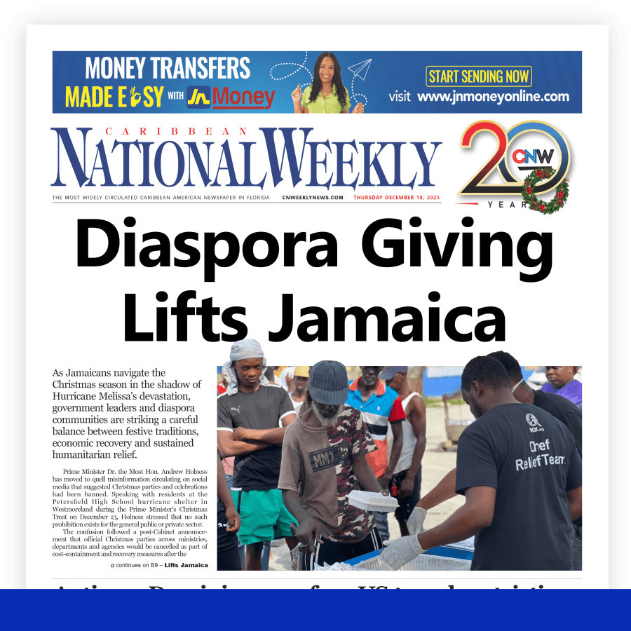 Caribbean National Weekly December 18, 2025