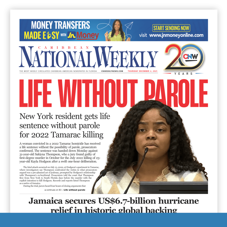 Caribbean National Weekly December 4, 2025
