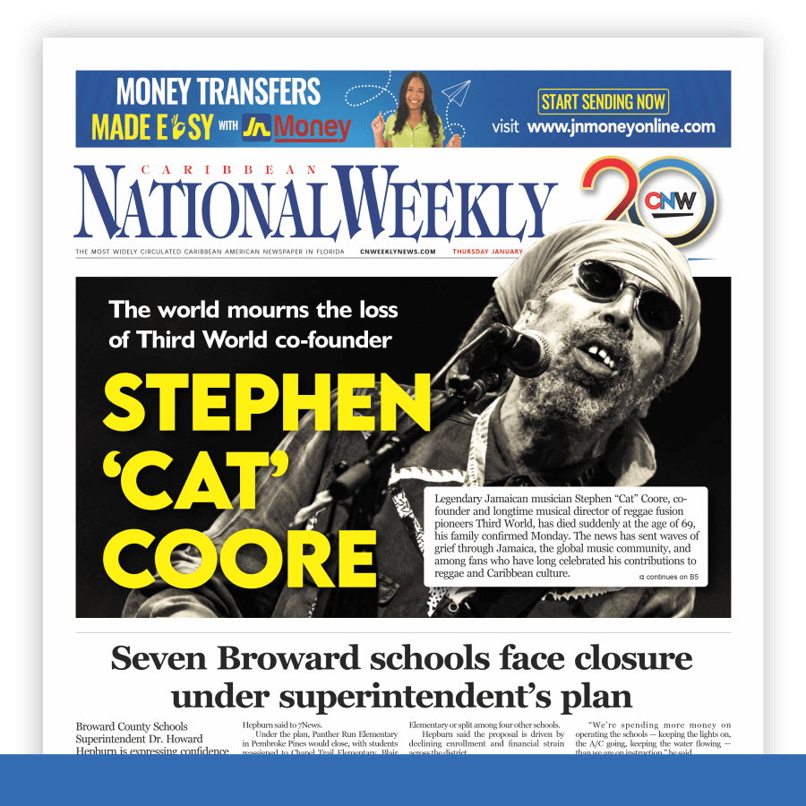 Caribbean National Weekly January 22, 2026