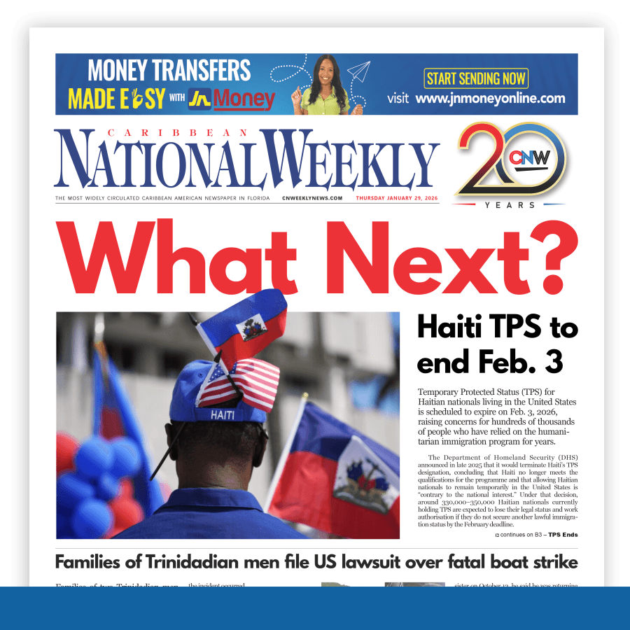 Caribbean National Weekly January 29.2026