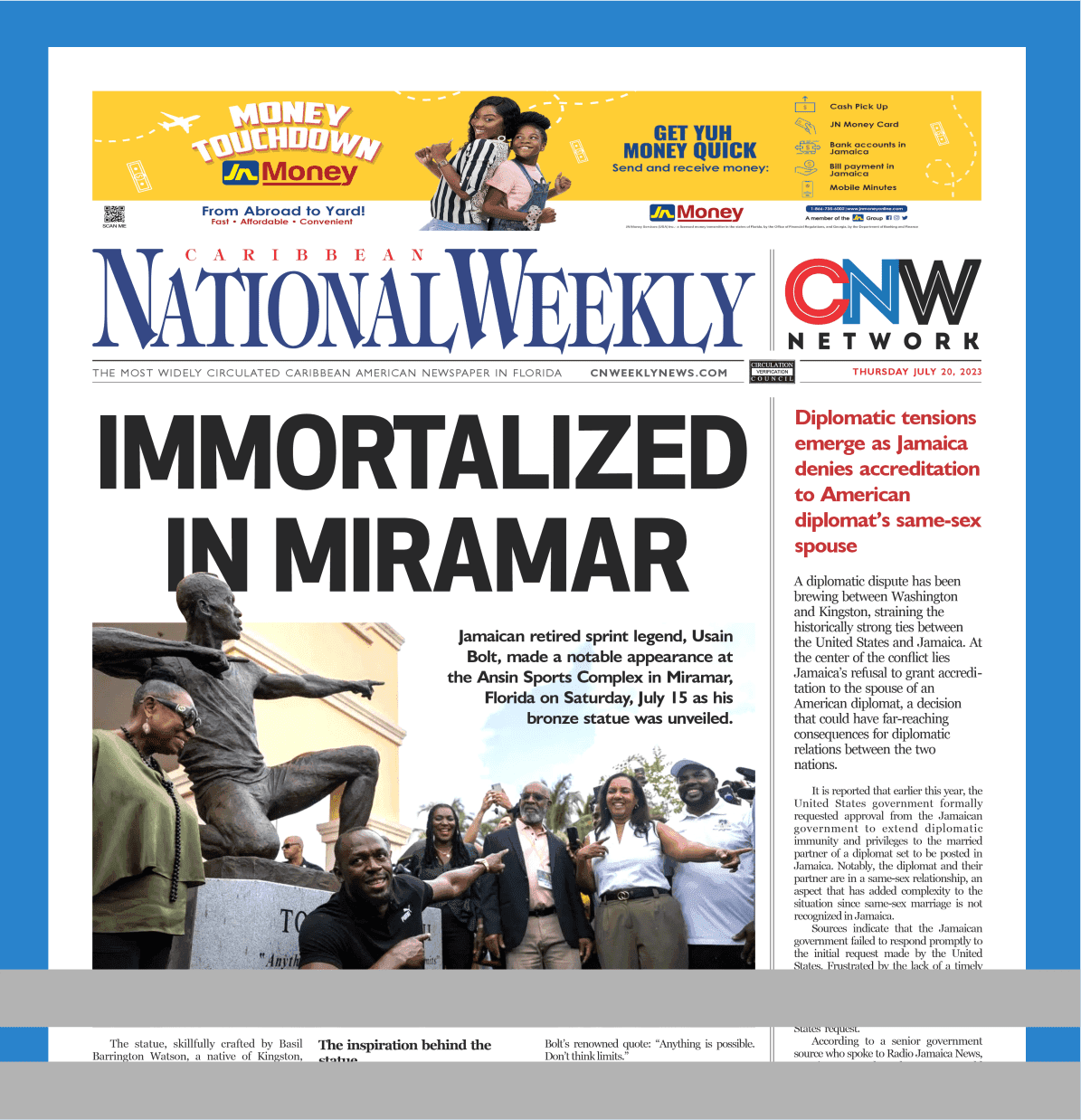 Caribbean National Weekly July 20, 2023