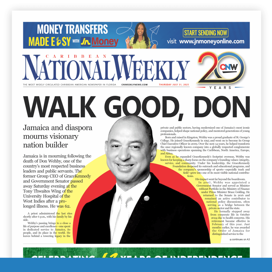Caribbean National Weekly July 31, 2025