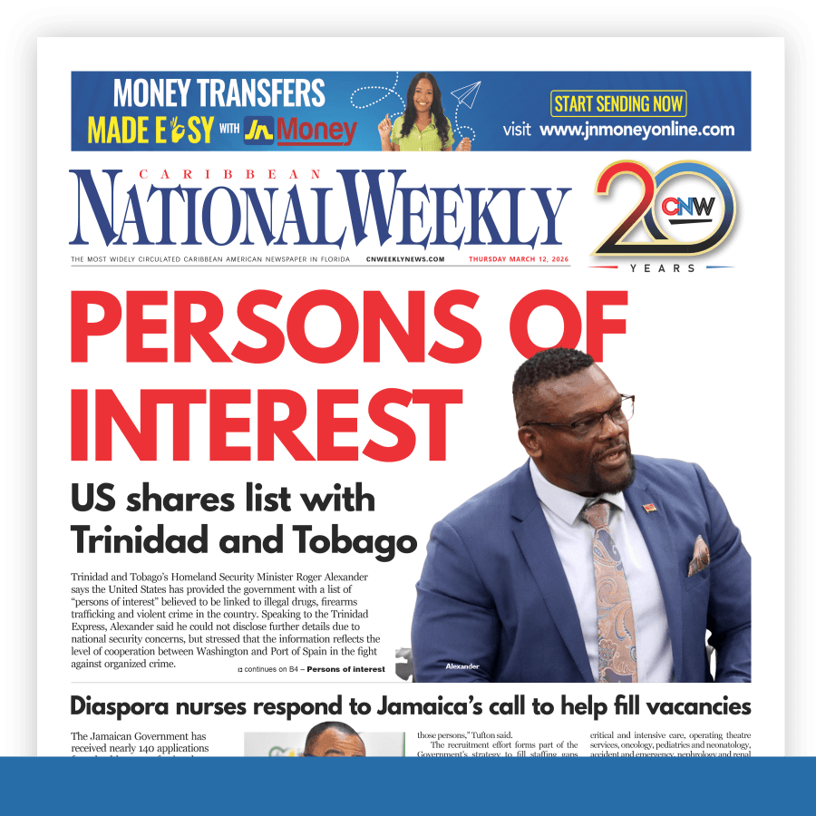Caribbean National Weekly March 12, 2026