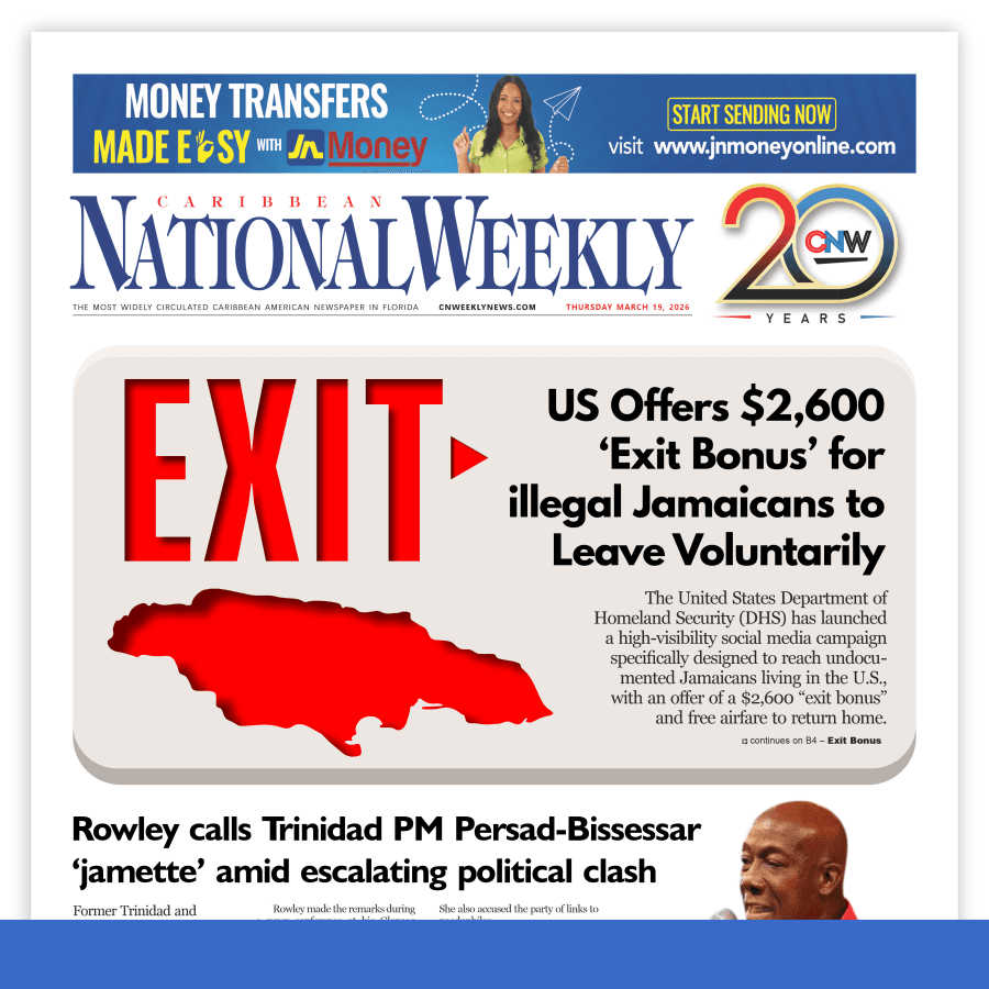 Caribbean National Weekly March 19, 2026