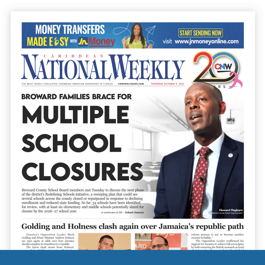 Caribbean National Weekly October 9, 2025