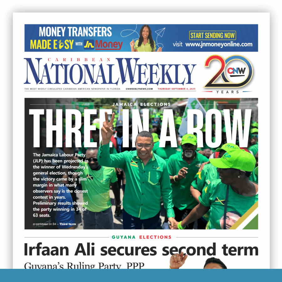 Caribbean National Weekly September 4, 2025