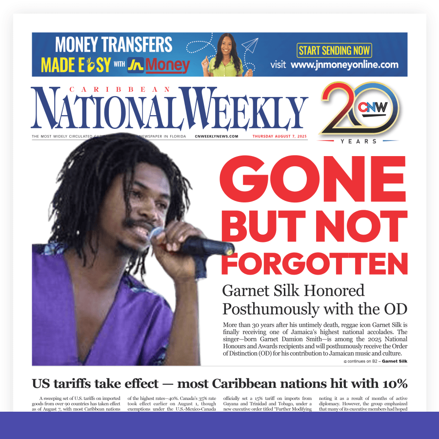 Caribbean National Weekly August 7, 2025