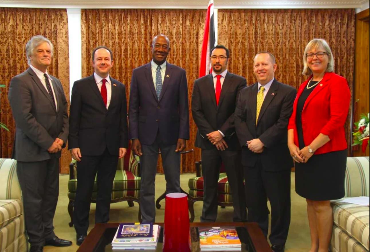 Diplomats meet with T&T PM to discuss security