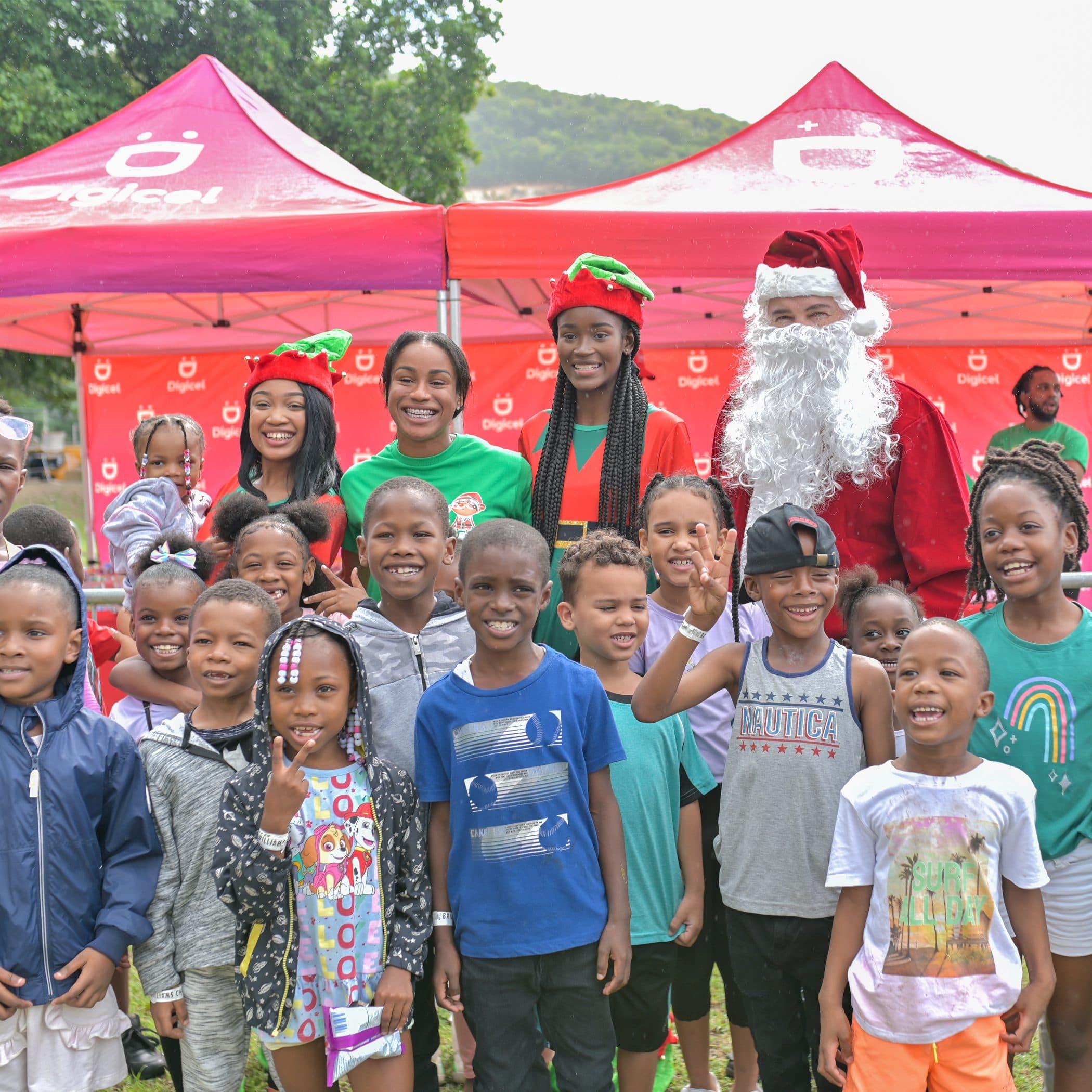 Briana Williams transforms Flankers football field into Christmas wonderland