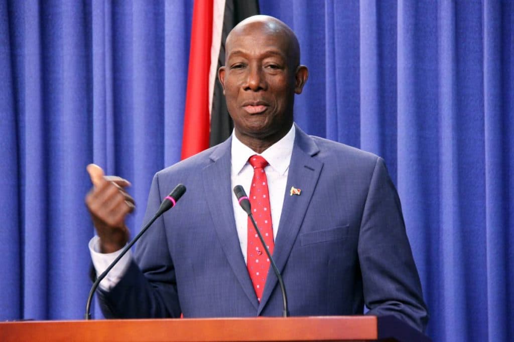 Trinidad PM said he was almost scammed into making “substantial deposit” to a Chinese bank