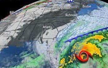 Tropical storm Nicole is strengthening as it nears The Bahamas