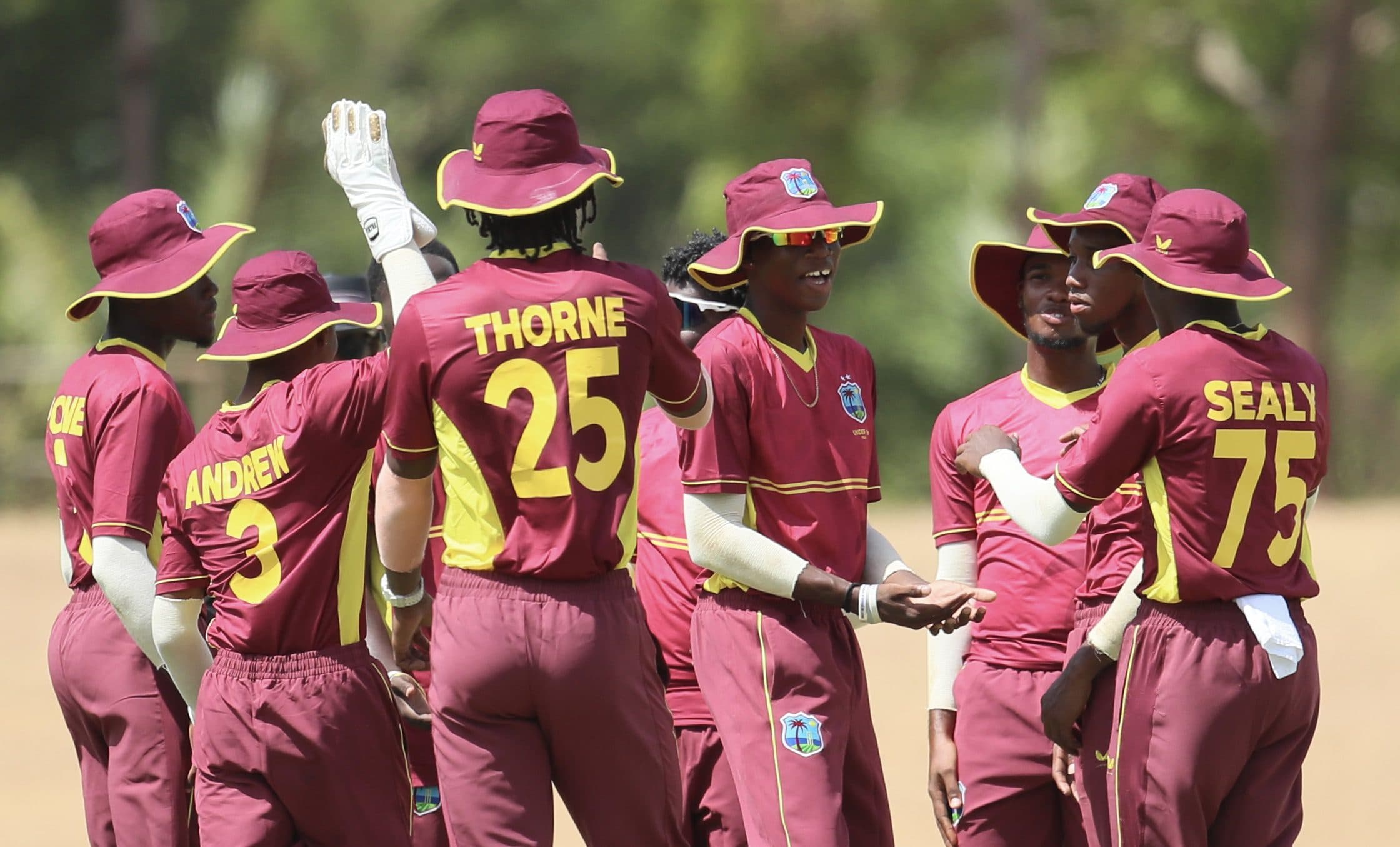 West Indies Under-19s secure Super Six Qualification with victory over England