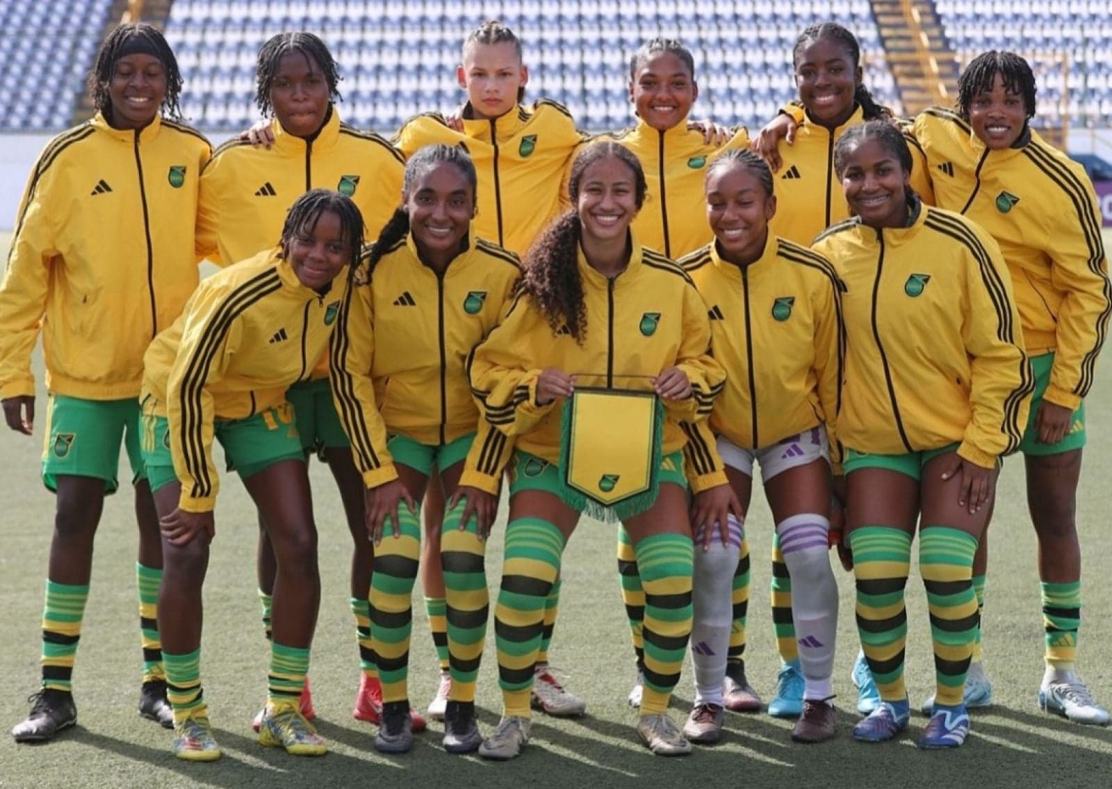Young Reggae Girlz overwhelm St. Kitts in a commanding 4-0 victory