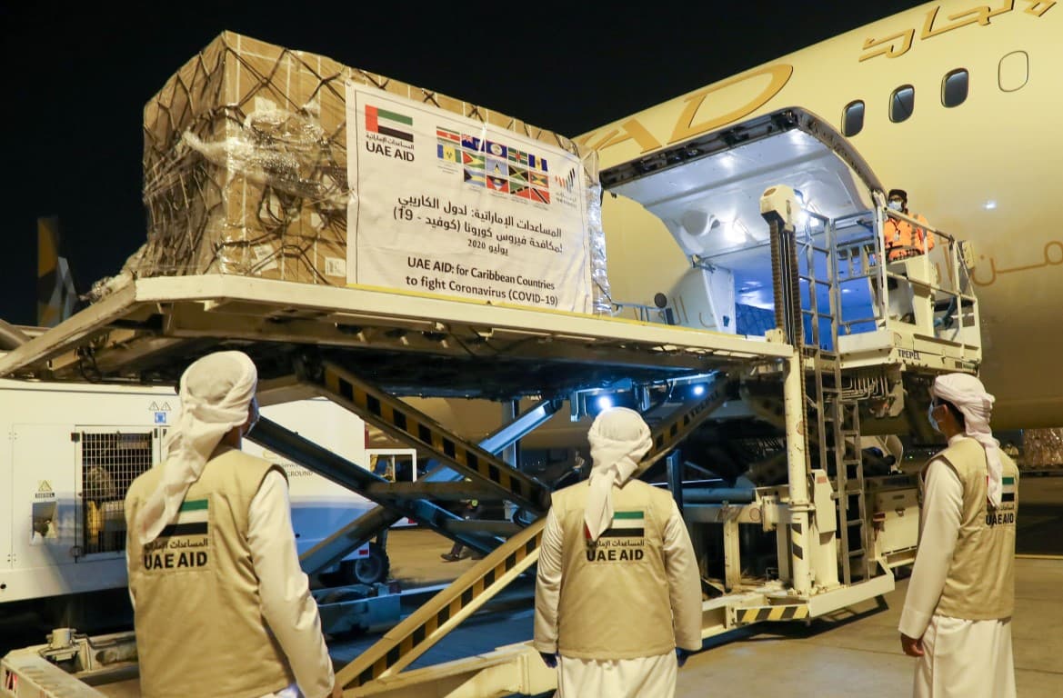 United Arab Emirates Sends Medical Aid to the Caribbean