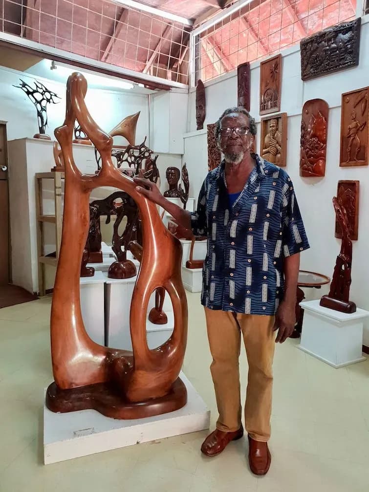 Vincent Joseph Eudovic, Saint Lucia’s master sculptor, dies at 83