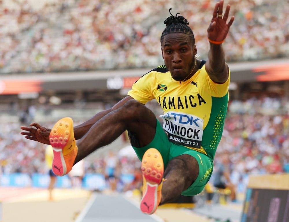 Wayne Pinnock aims for Olympic gold in Paris after World Athletics Championships silver
