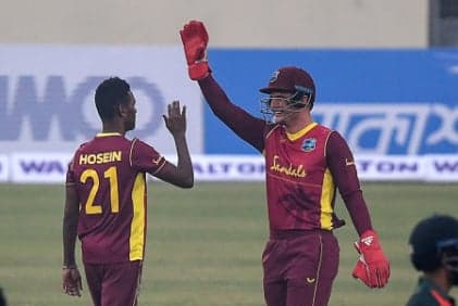 Akeal Hosein Shines but West Indies Lose Opening ODI