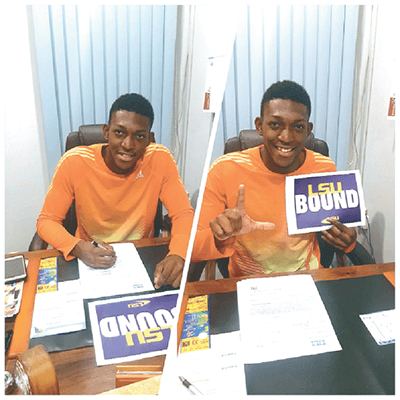 T&T Athlete Gain LSU Track Scholarships