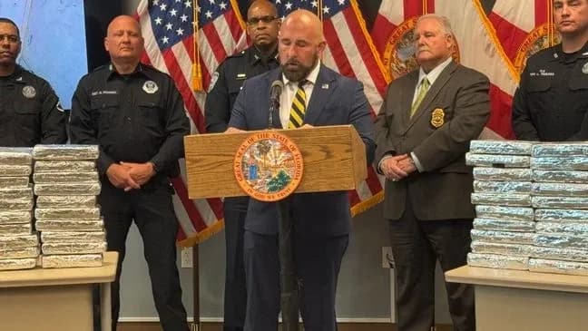 Florida authorities seize $14.7 million in cocaine in Turnpike traffic stop