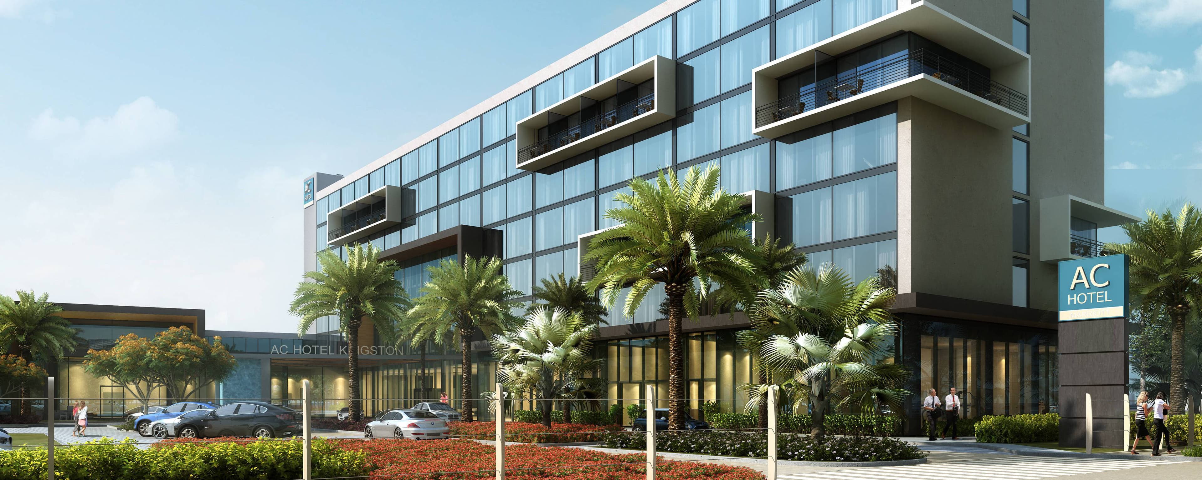 New upscale lifestyle and business hotel, AC Marriott now open in Jamaica