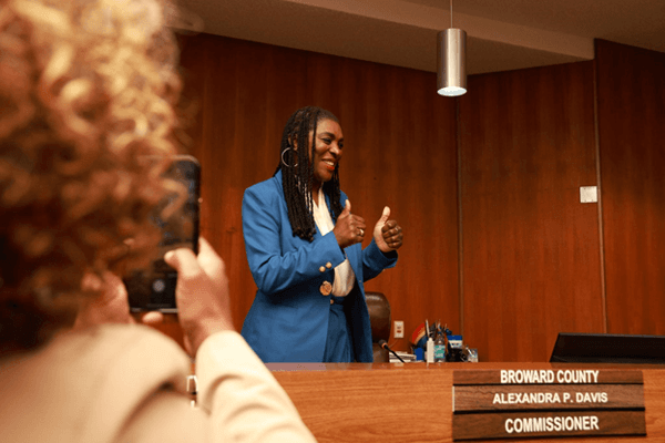Miramar names Multi-Service Complex in Honor of Broward Commissioner Alexandra P. Davis