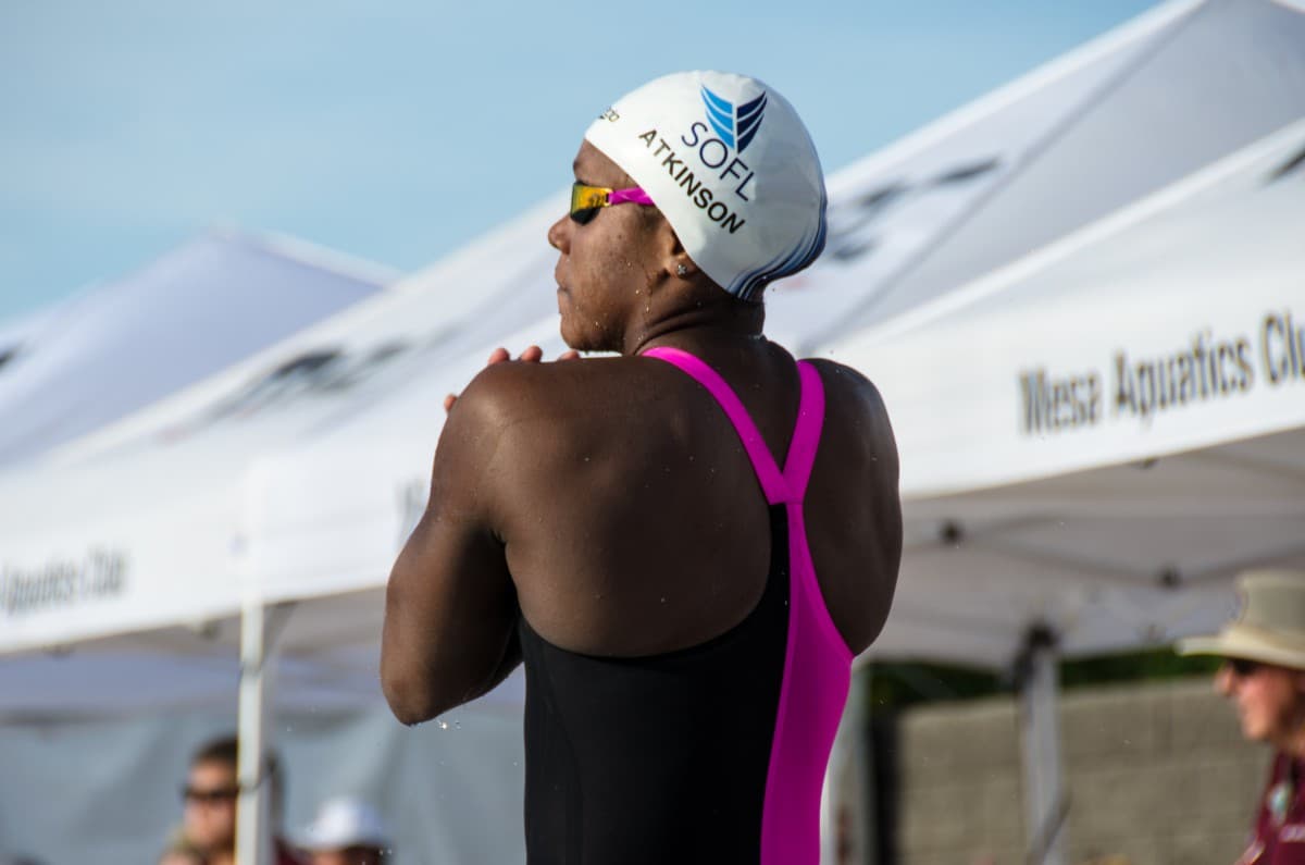 Jamaican Swimmer Alia Atkinson Wins in Plantation Meet