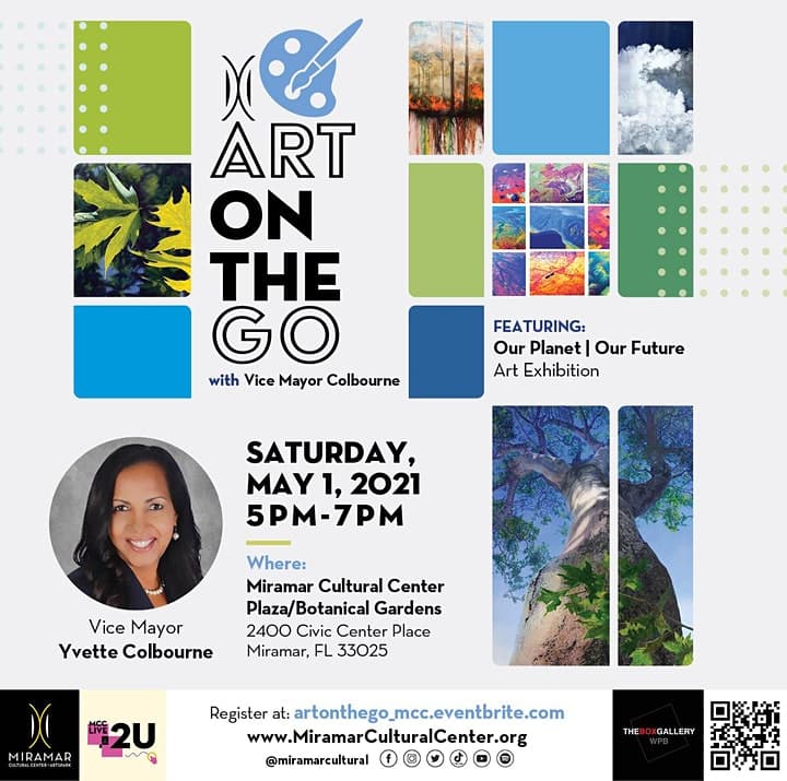 Art on the Go Planned for Miramar Cultural Center, Sat. May 1st