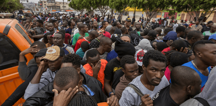 Nearly 200 Haitian immigrants have been caught at the U.S. border in one week