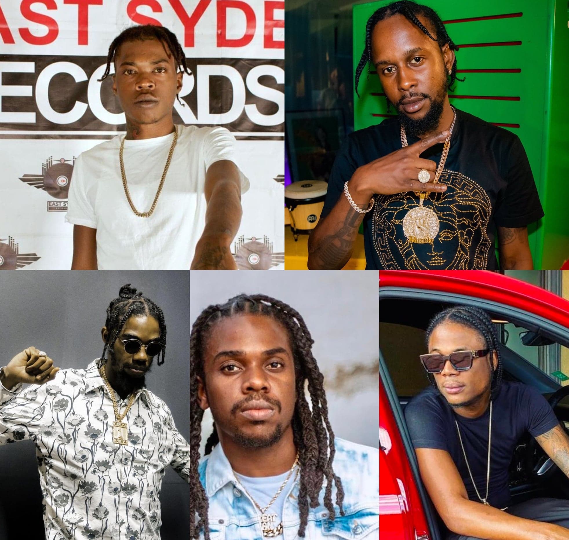 Top Five Most Streamed Reggae/Dancehall Artists on Audiomack 2021