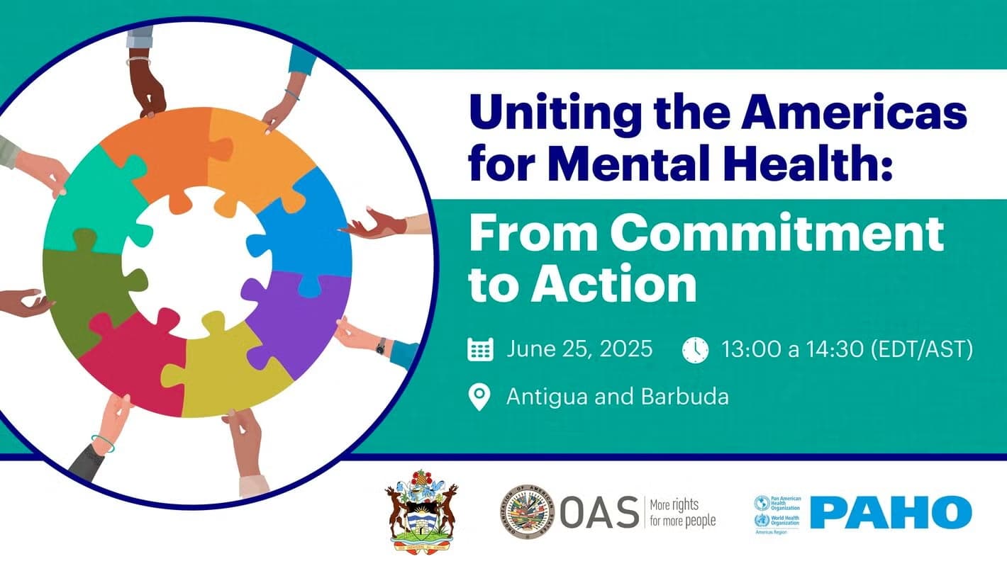 Antigua and PAHO to host OAS side event on mental health in the Americas