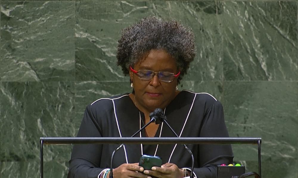 Barbados PM Calls on Global Community to Address Climate Change, Vaccine Inequality at UNGA