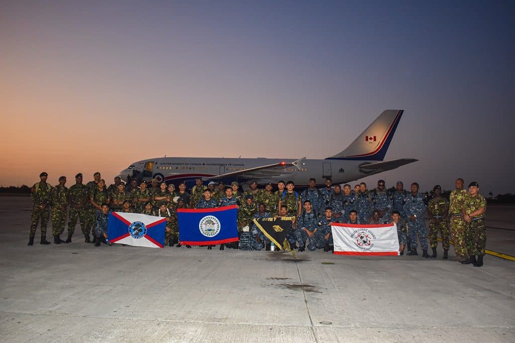 Belize Defence Force and Coast Guard embark on training mission in Jamaica