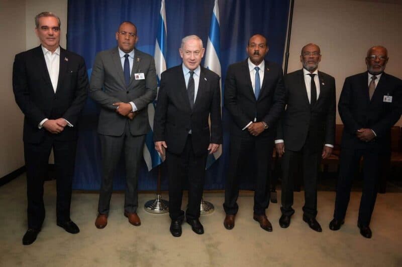 Israeli PM offers help to Caribbean island states with water management, public health
