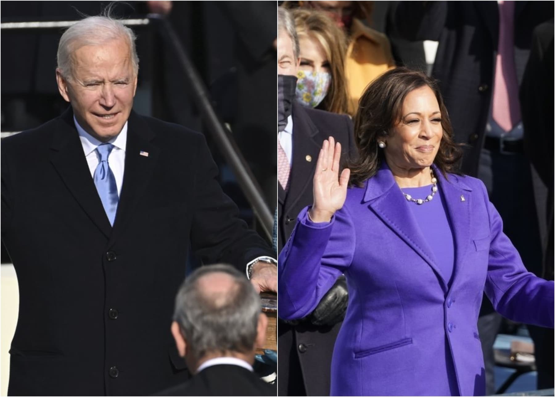 AT LAST! President Joe Biden and Vice-President Kamala Harris