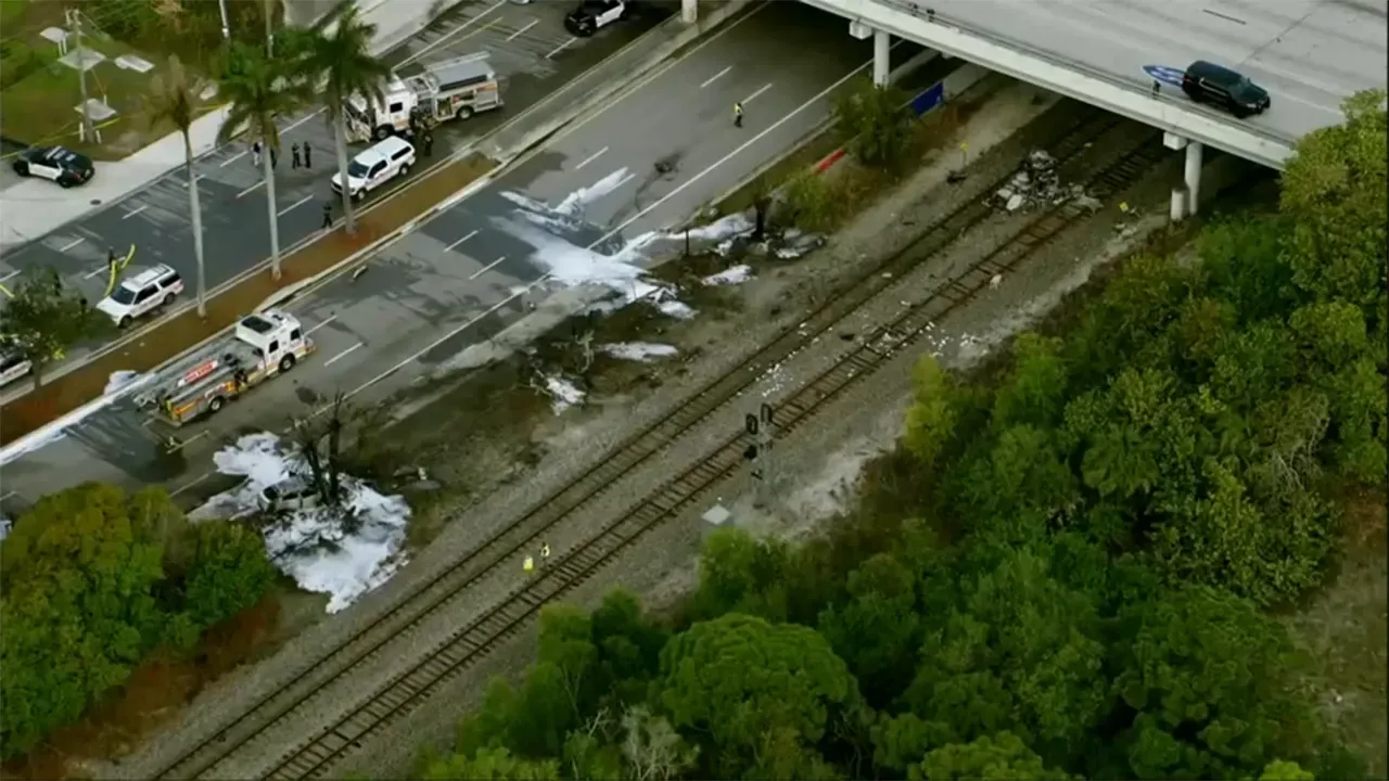 Three killed in small plane crash near Boca Raton Airport in Florida