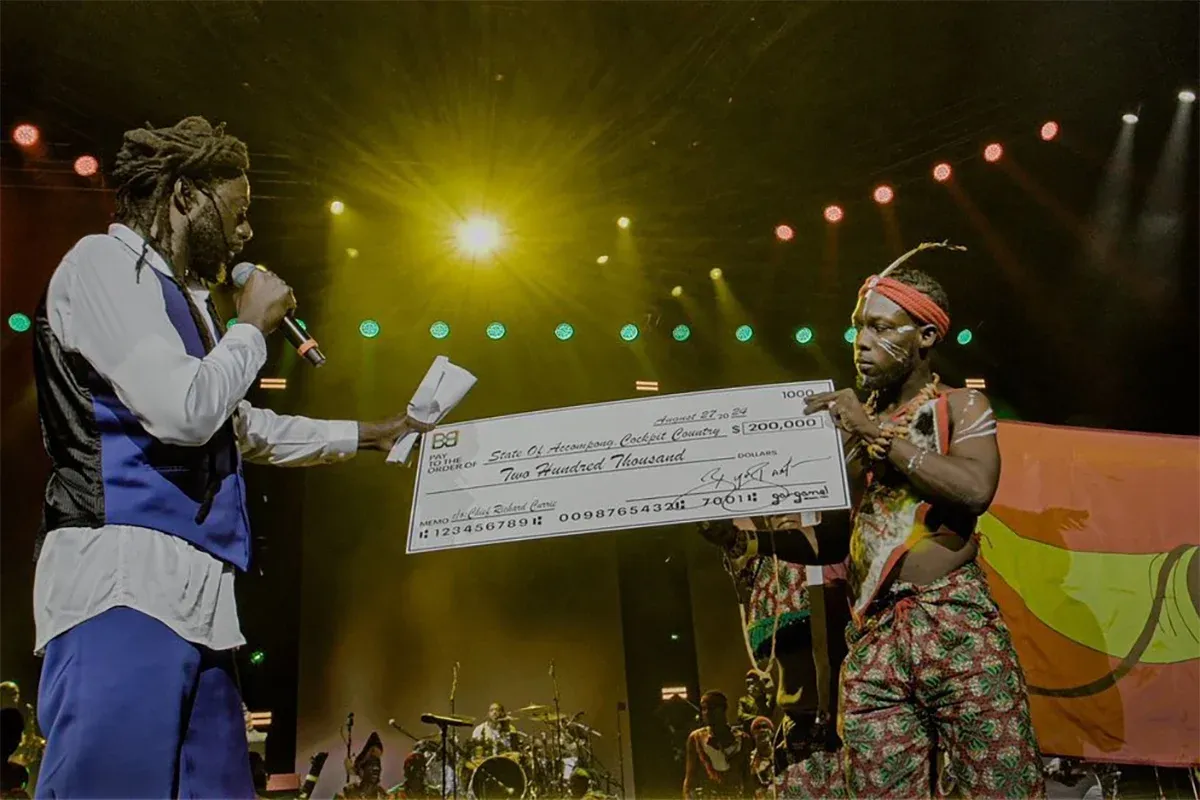 Buju Banton donates US$200,000 to Accompong Town Maroons for economic development