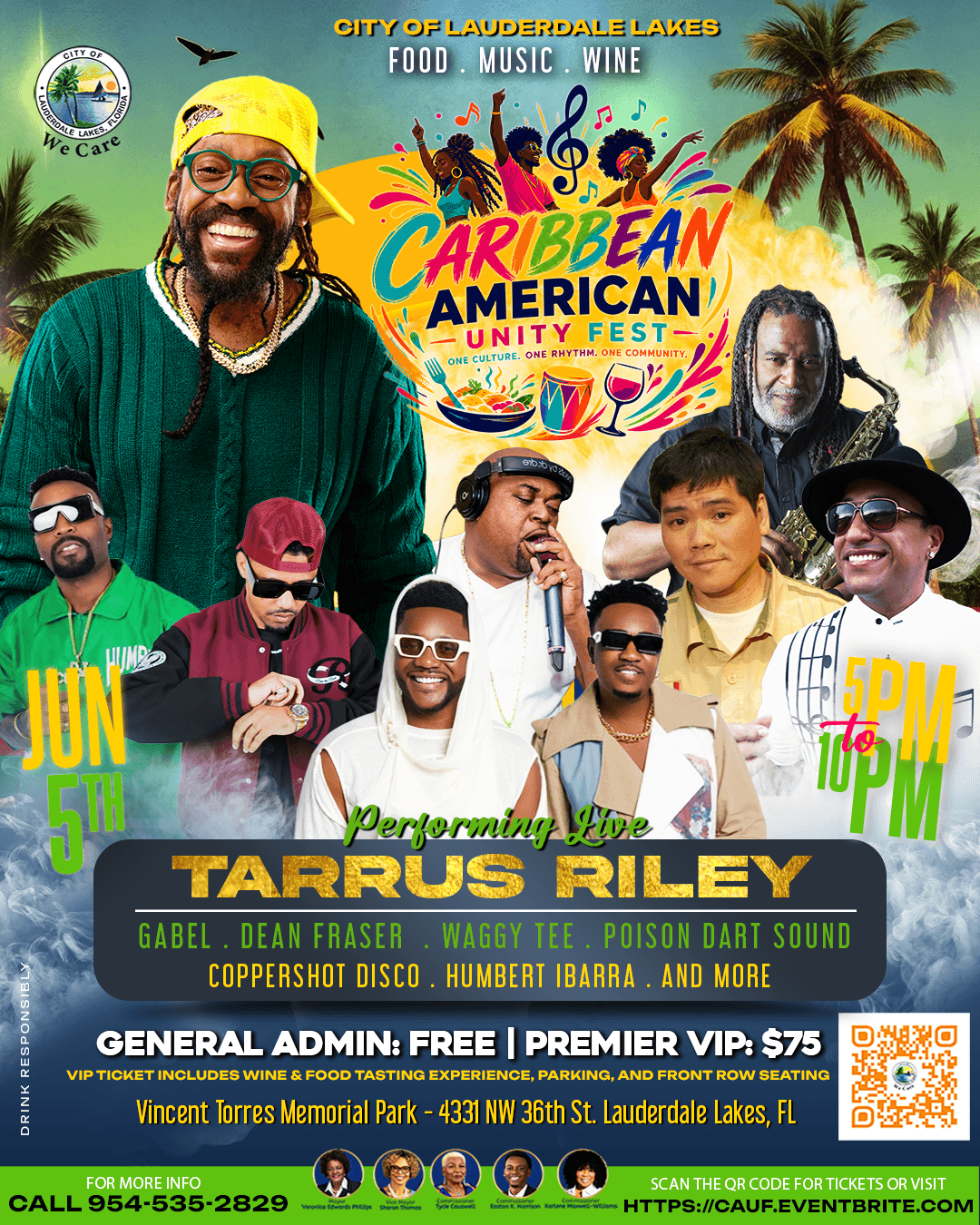 Tarrus Riley to headline Caribbean American Unity Fest in Lauderdale Lakes