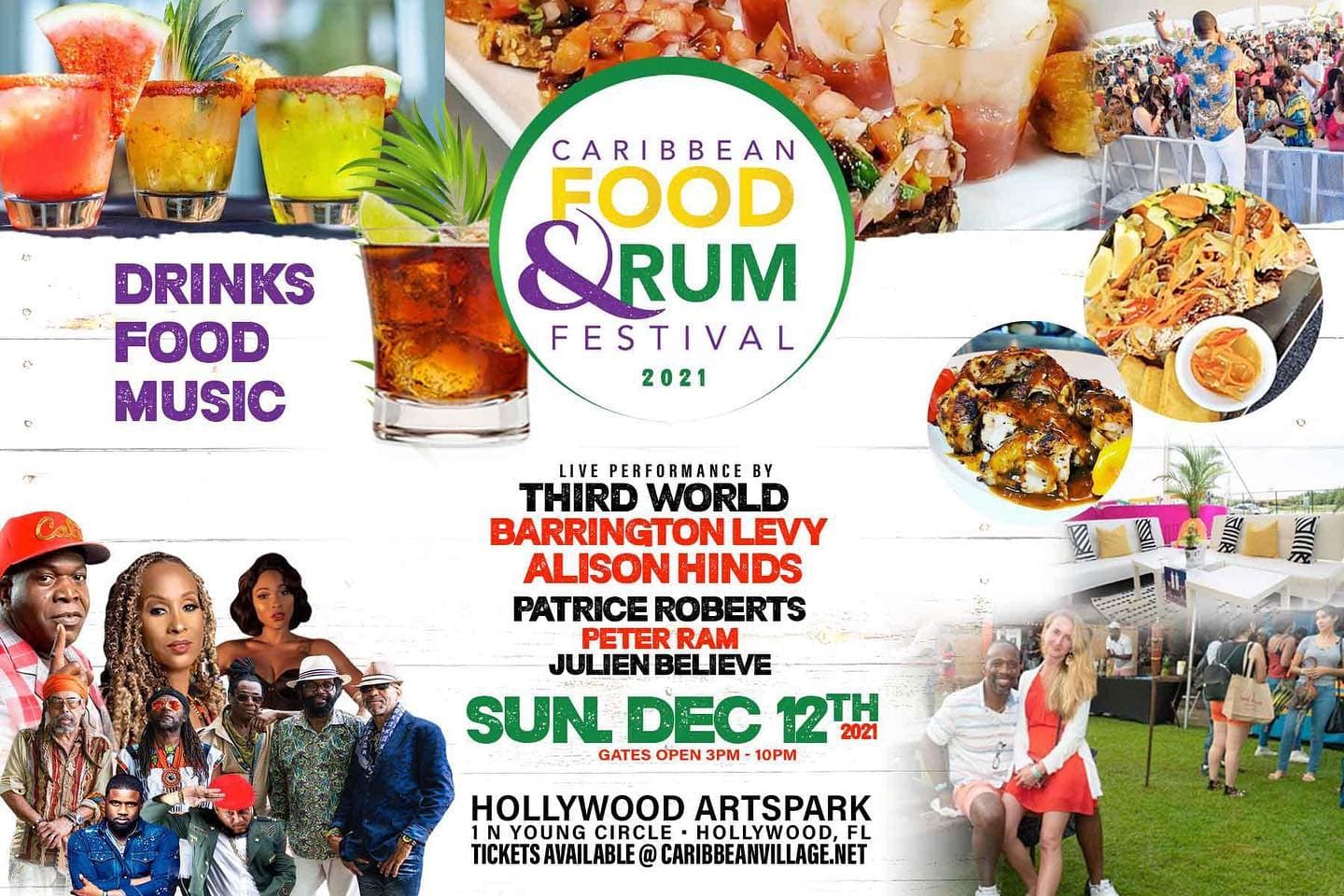 Caribbean Food & Rum Festival Brings A Taste of the Islands to Florida on December 12