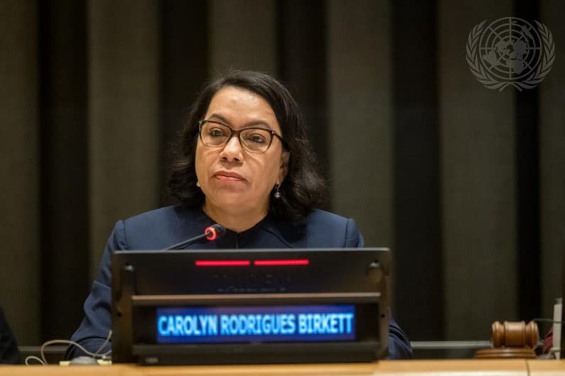 Guyana’s Carolyn Rodrigues-Birkett leads second UN Secretary-General straw poll