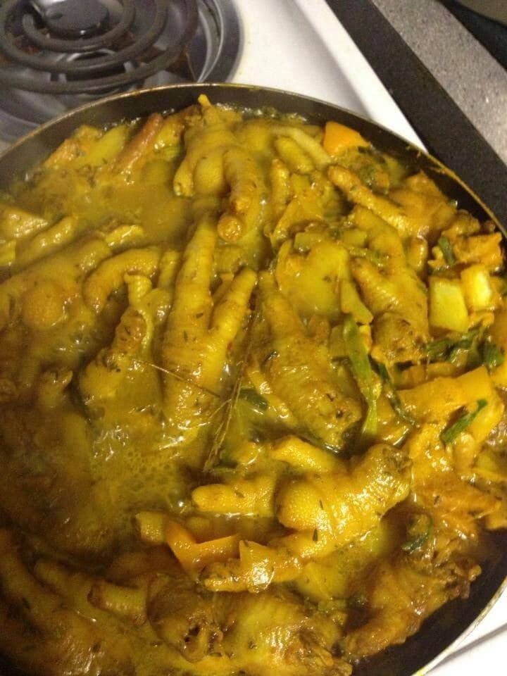 Curried Chicken Feet