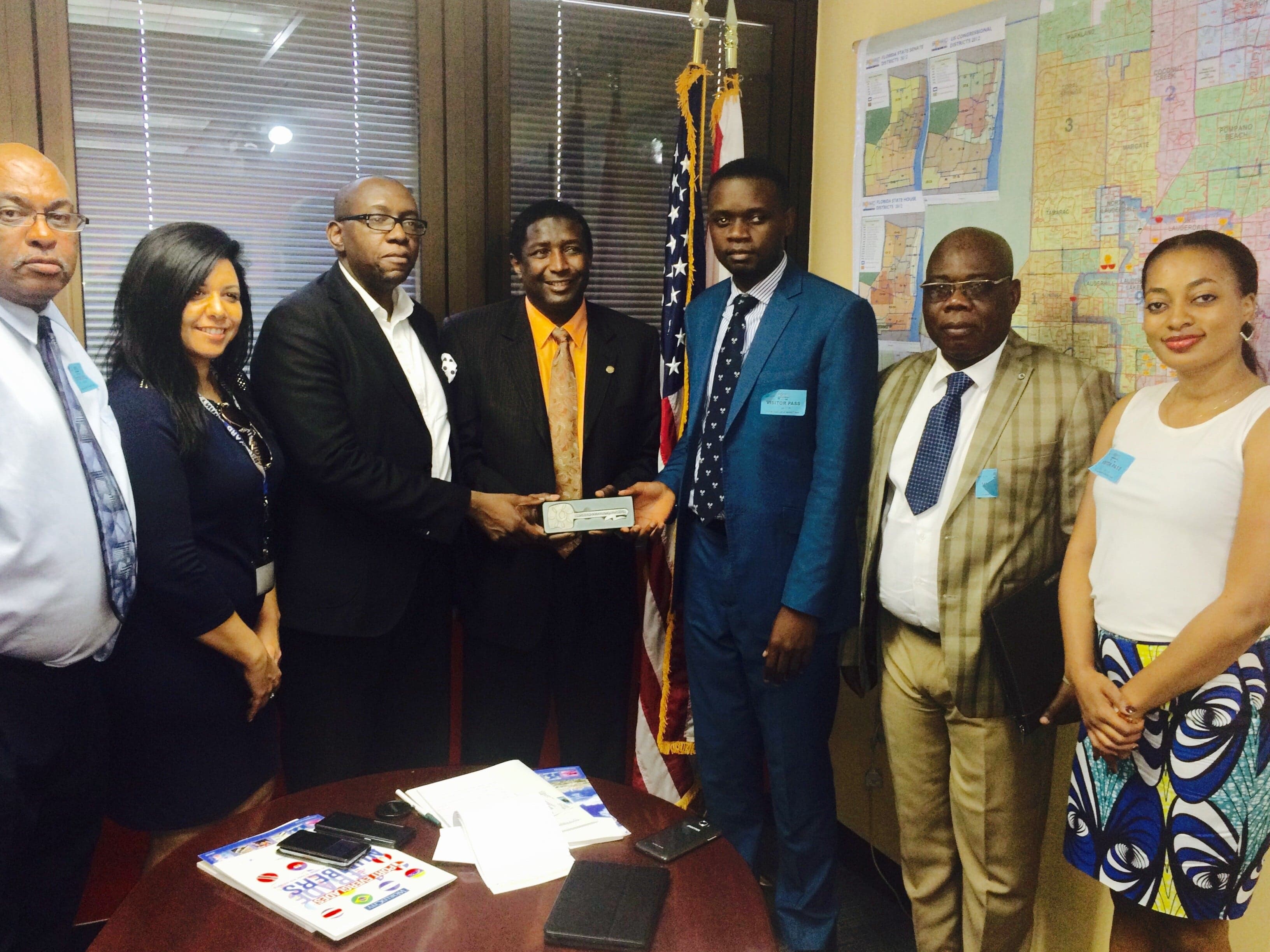 Broward Commissioner discusses economic opportunities between DR Congo and Broward County