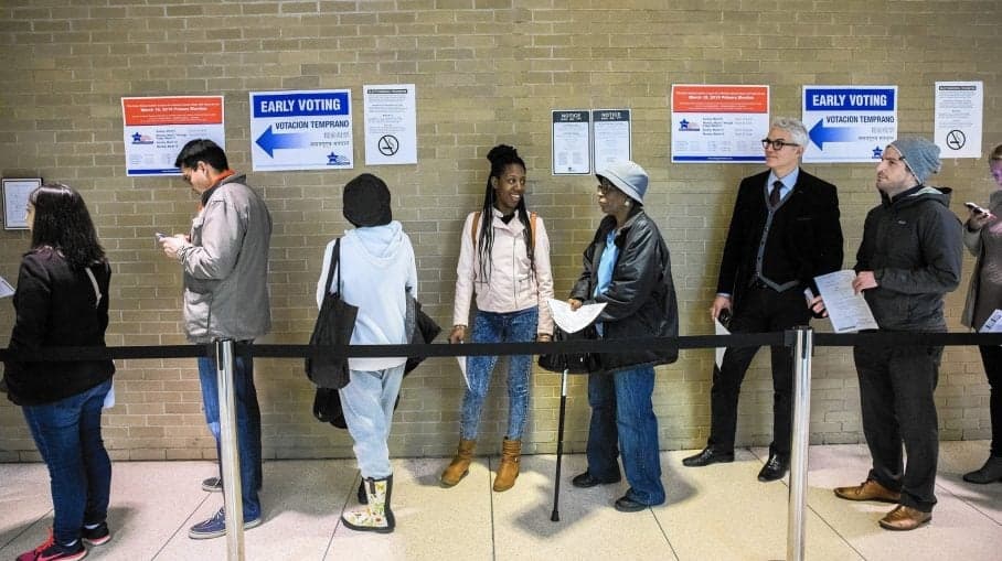 Improvements seen in Primary Elections early voting