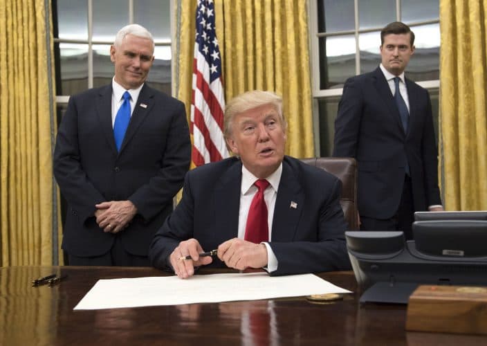 President Trump firm on his vow to repeal 'Obamacare'